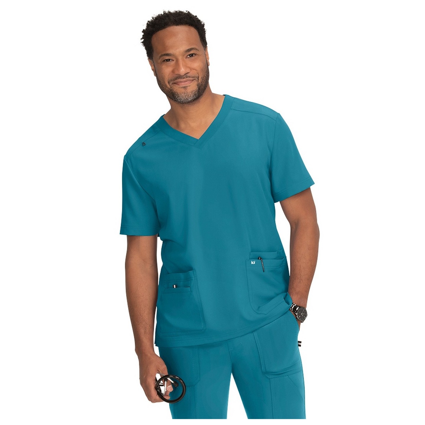 672 koi Next Gen Men's Free To Be Scrub Top 