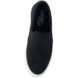 Rush TX Black/White Chaussures Slip On Antidépartante et Résistant à l'Eau pour Femmes de Infinity Footwear par Cherokee