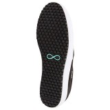 Rush TX Black/White Chaussures Slip On Antidépartante et Résistant à l'Eau pour Femmes de Infinity Footwear par Cherokee