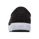 Rush TX Black/White Durable Water and Slip Resistant Women's Slip On Sneaker from Infinity Footwear by Cherokee