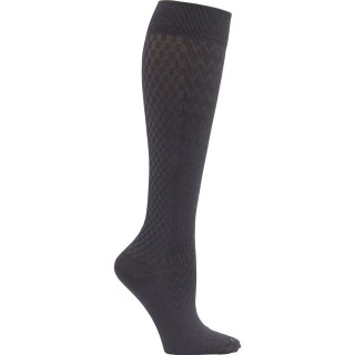 True Support Graphite (4 Pairs) Medium Compression Knee High Socks by Cherokee