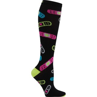 Print Support Band Aides Chaussettes de Compression Moyen Gradué pour Femmes par Cherokee