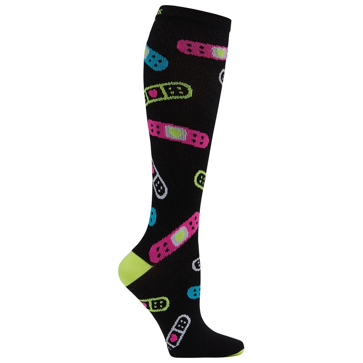 Print Support Band Aides Chaussettes de Compression Moyen Gradué pour Femmes par Cherokee