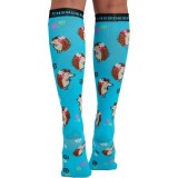Print Support Hedgehugs Chaussettes de Compression Moyen Gradué pour Femmes par Cherokee