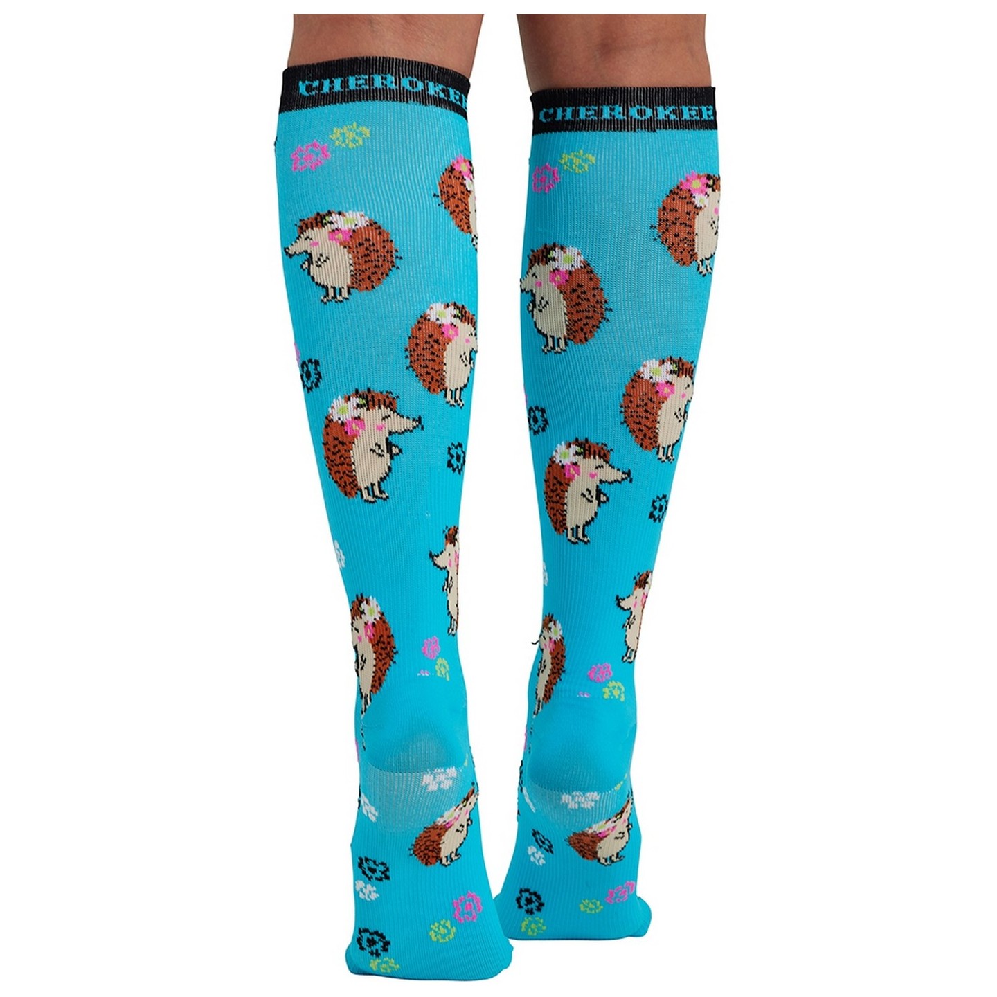 Print Support Hedgehugs Chaussettes de Compression Moyen Gradué pour Femmes par Cherokee
