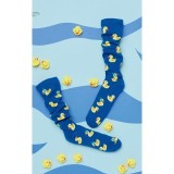 Print Support Rubber Duckies Women's Graduated Medium Support Compression Socks by Cherokee