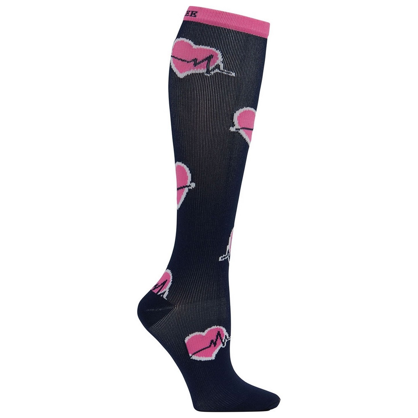 Print Support Trauma Queen Chaussettes de Compression Moyen Gradué pour Femmes par Cherokee