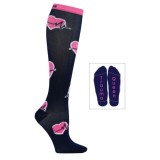 Print Support Trauma Queen Chaussettes de Compression Moyen Gradué pour Femmes par Cherokee