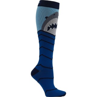 Print Support Shark Attack Chaussettes de Compression Moyen Gradué pour Hommes par Cherokee
