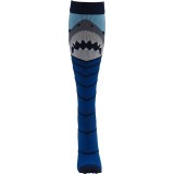 Men's Print Support Shark Attack Graduated Medium Support Compression Socks by Cherokee
