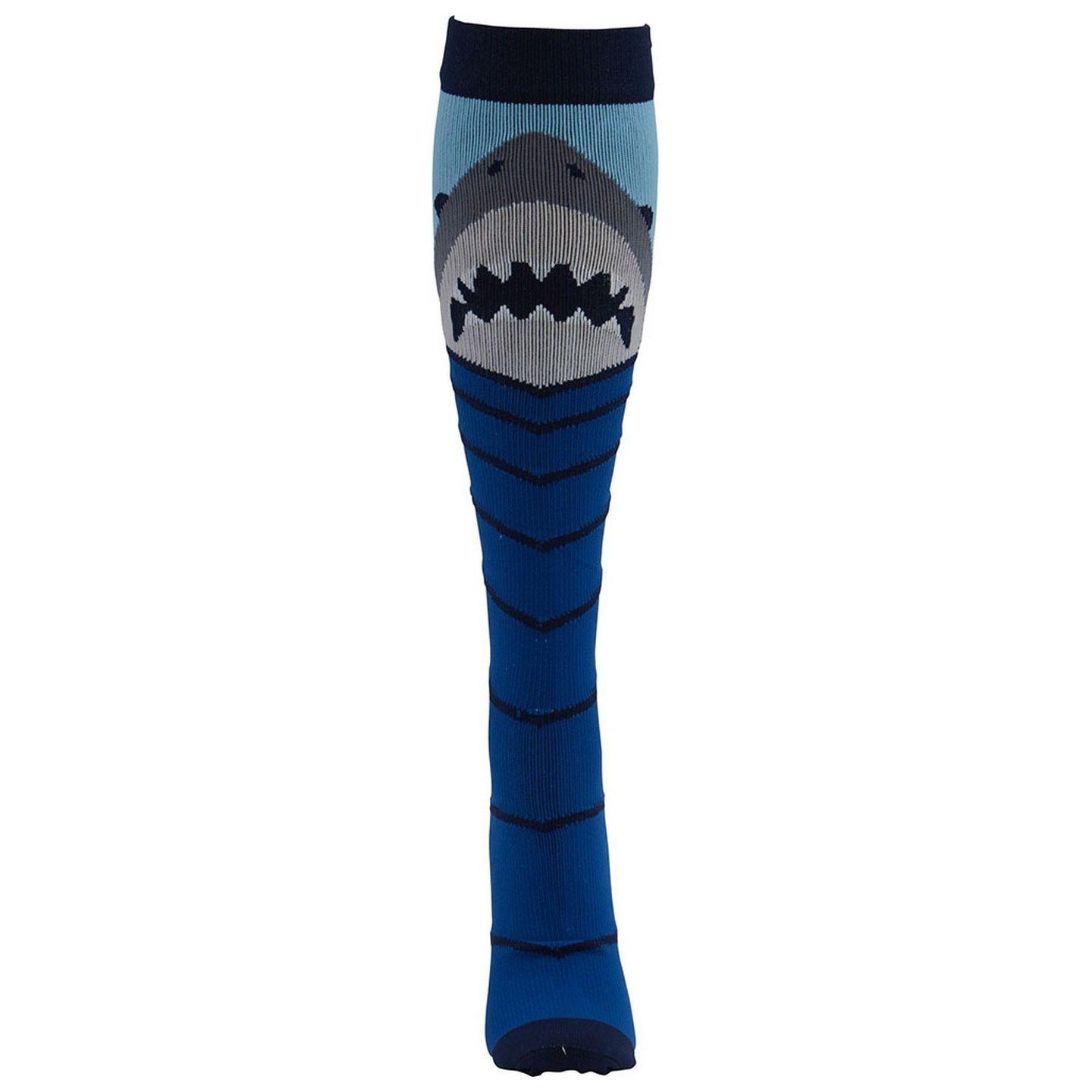 Print Support Shark Attack Chaussettes de Compression Moyen Gradué pour Hommes par Cherokee