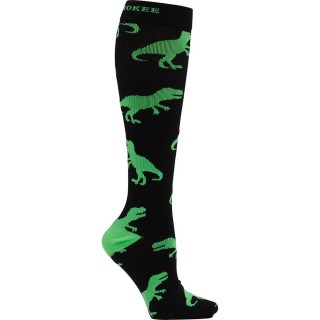 Print Support T-Rex Chaussettes de Compression Moyen Gradué pour Hommes par Cherokee