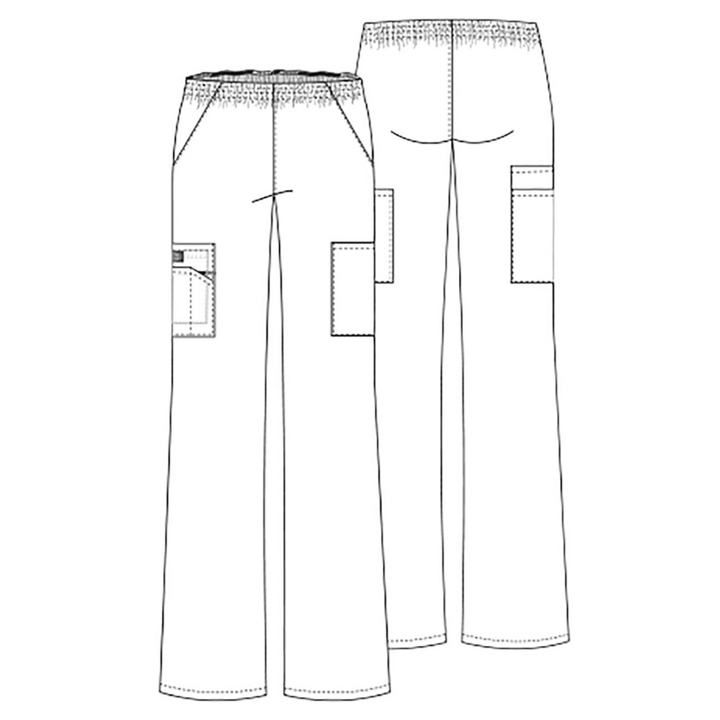 86106 Dickies EDS Signature Natural Rise 6 Pocket Cargo Pant