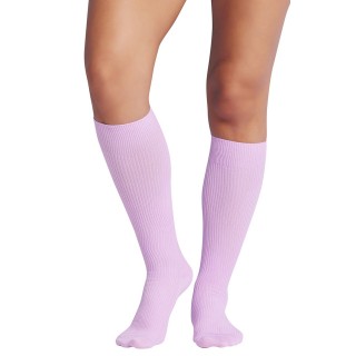4 Paires Chaussettes Lilac Love de Compression Gradué avec 3D Lycra de Cherokee