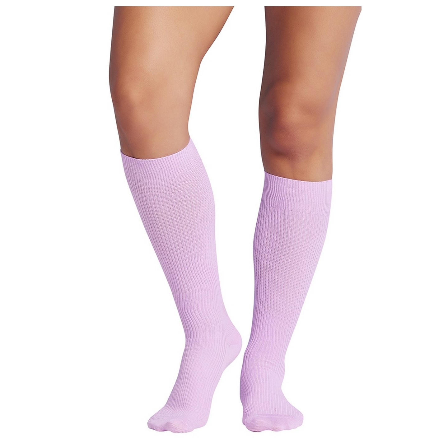 4 Paires Chaussettes Lilac Love de Compression Gradué avec 3D Lycra de Cherokee