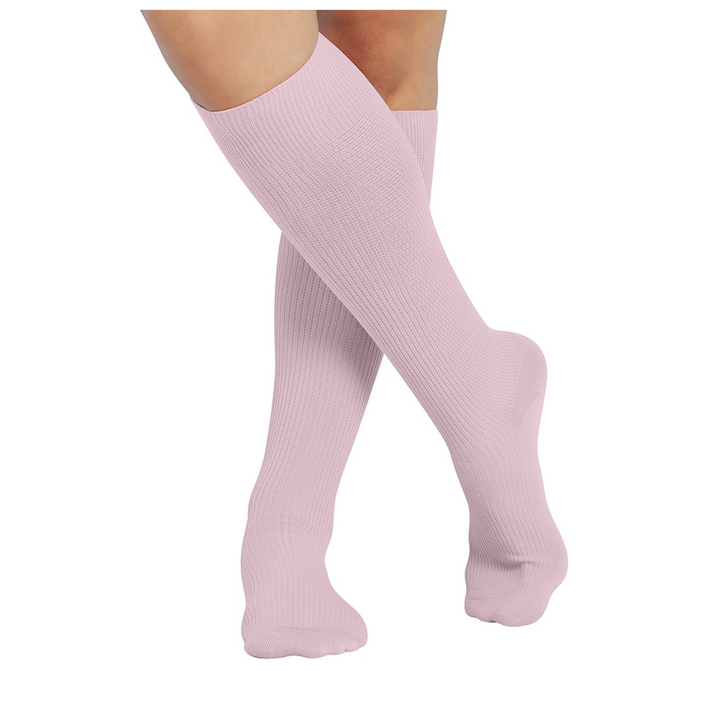 Pink Cloud Gradient Compression Socks with 3D Lycra (4 Pairs) by Cherokee
