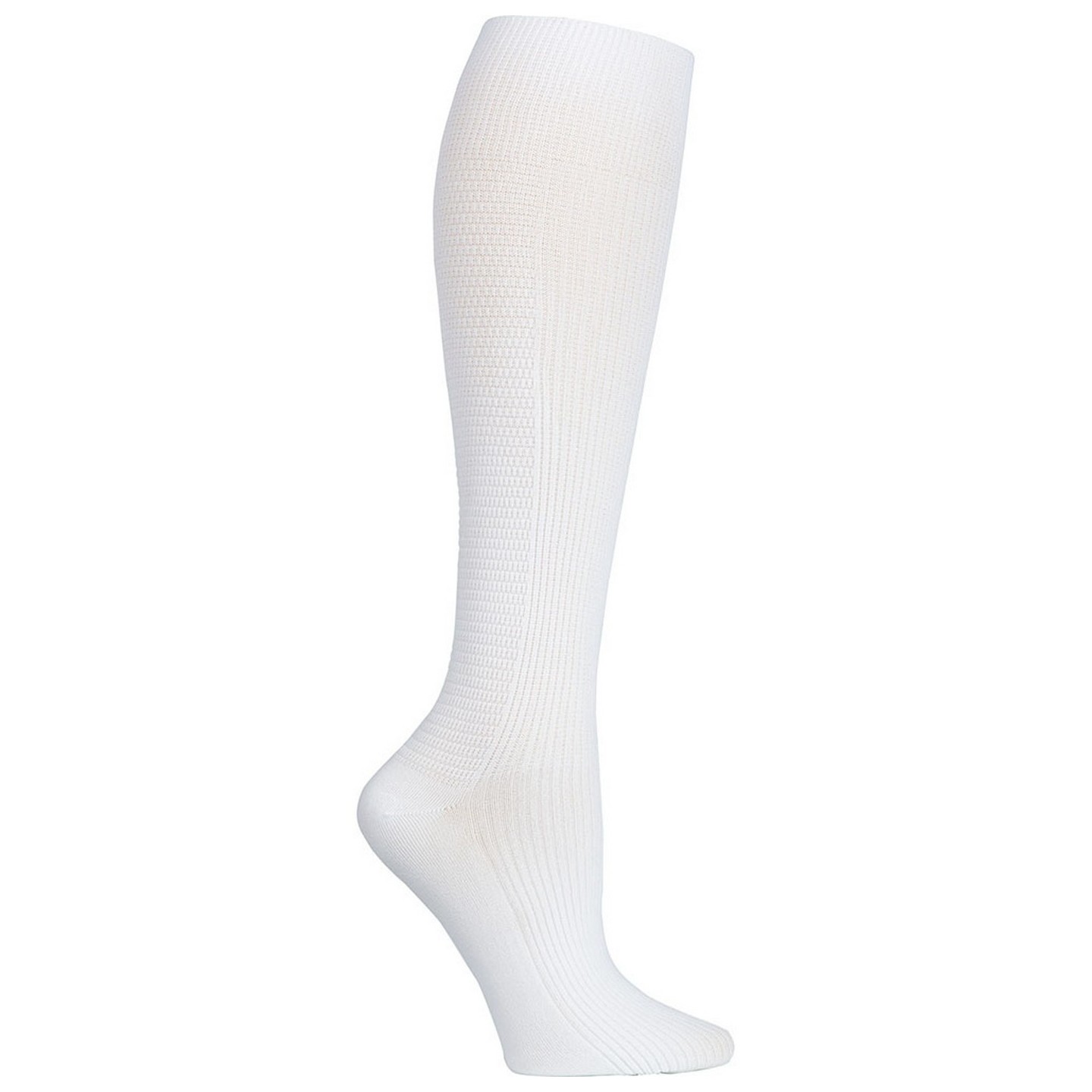 White Gradient Compression Socks with 3D Lycra (4 Pairs) by Cherokee