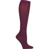 Wine Gradient Compression Socks with 3D Lycra (4 Pairs) by Cherokee