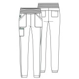 WW011 Workwear Revolution 5 Pocket Jogger Pants by Cherokee