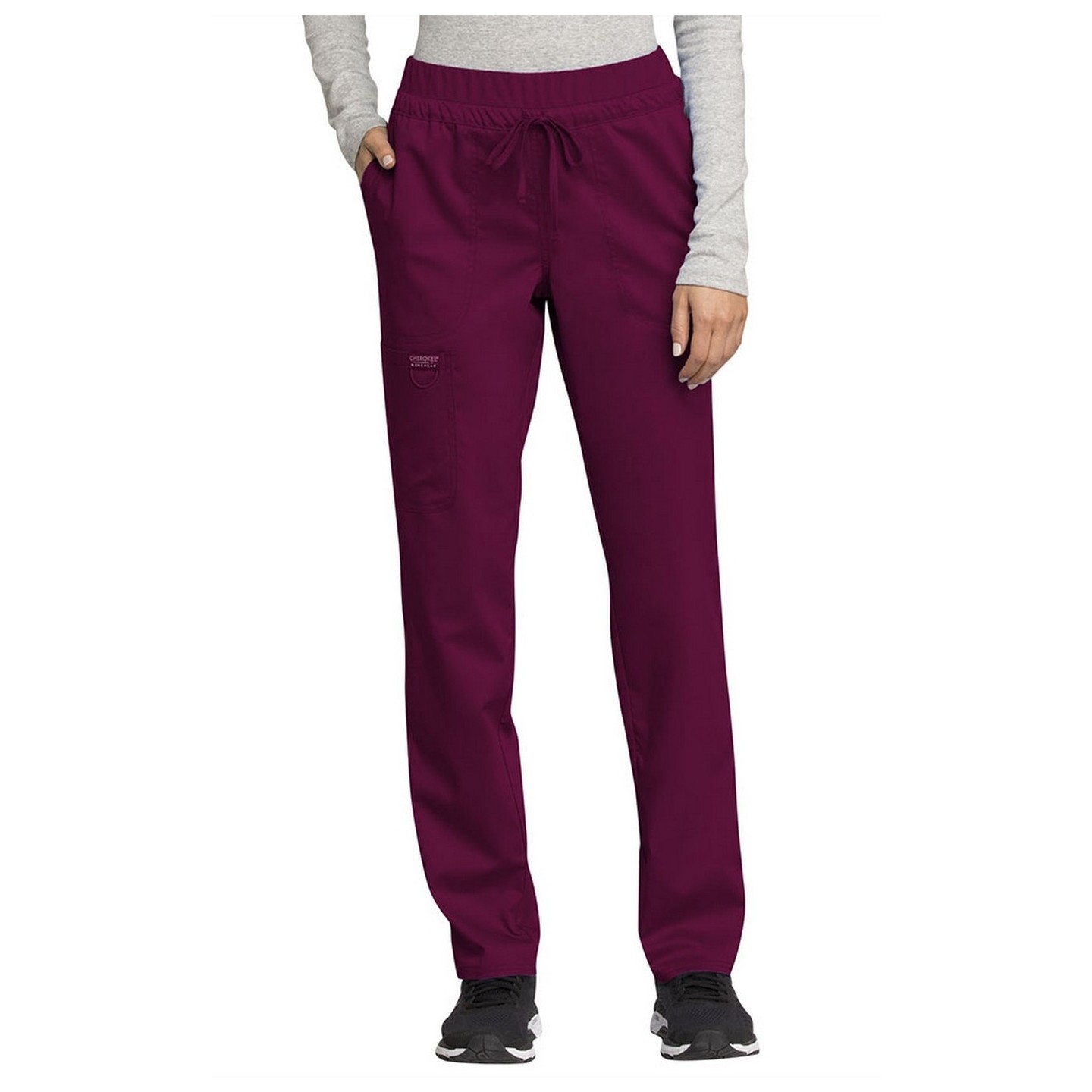 WW105 Workwear Revolution Tapered Leg 5 Pocket Scrub Pant by Cherokee