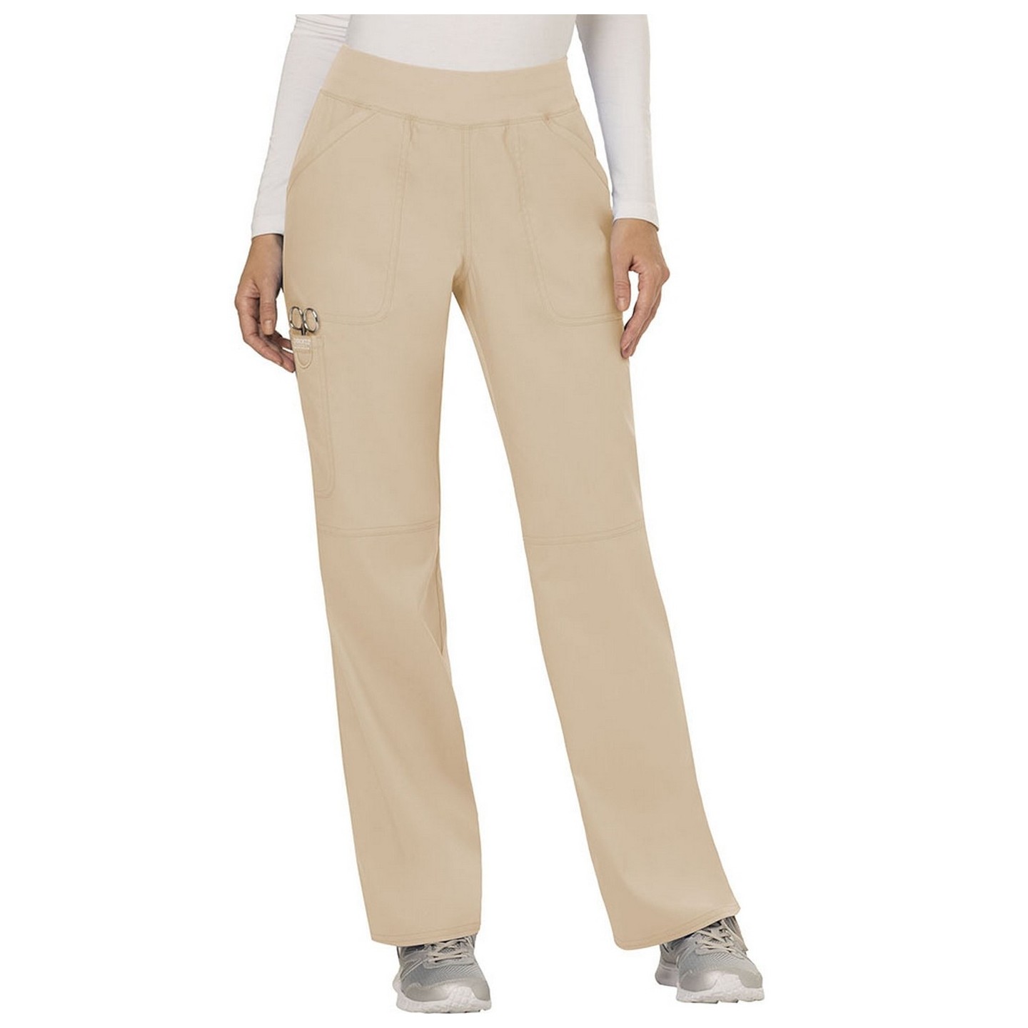 WW110 Workwear Revolution Straight Leg Pull On Pant by Cherokee