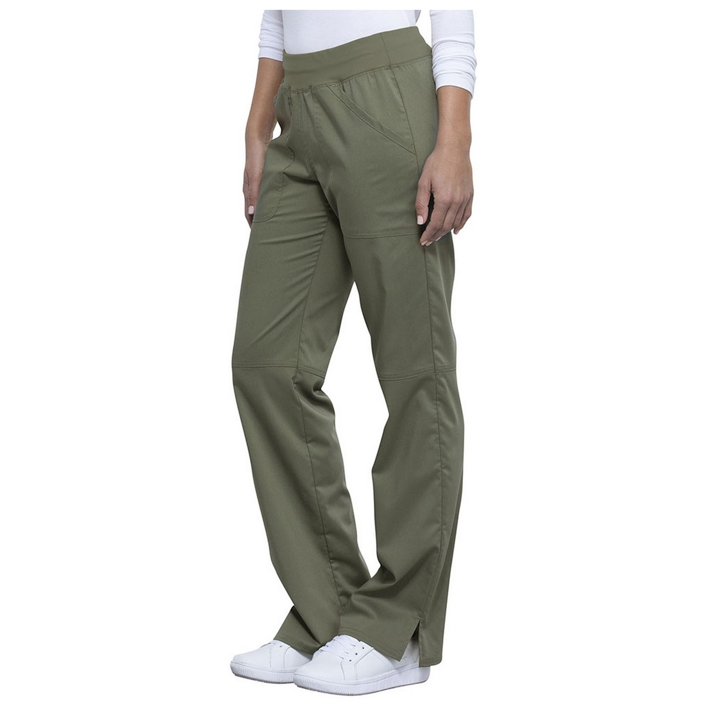 WW110 Workwear Revolution Straight Leg Pull On Pant by Cherokee