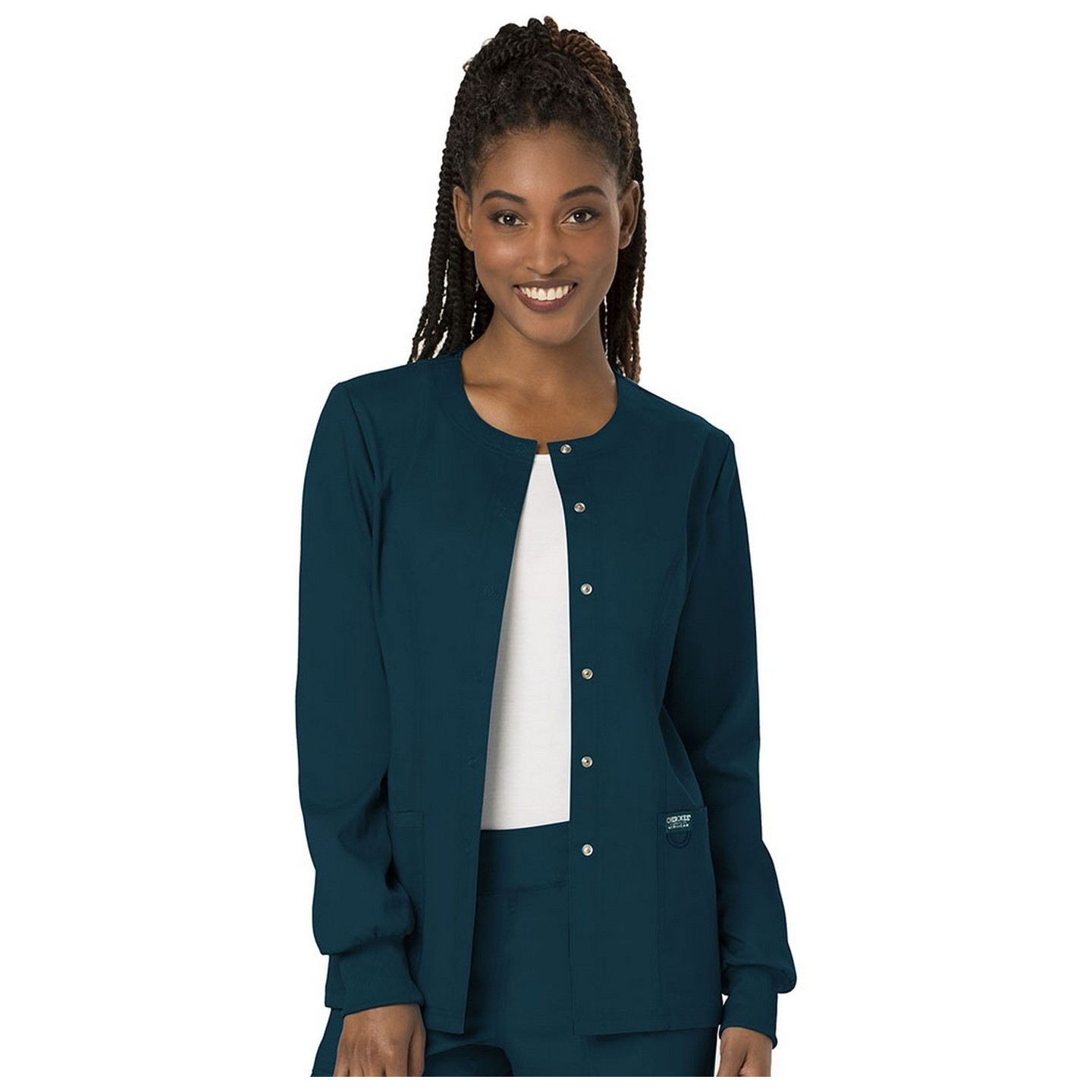 WW310 Workwear Revolution Snap Front Jacket by Cherokee