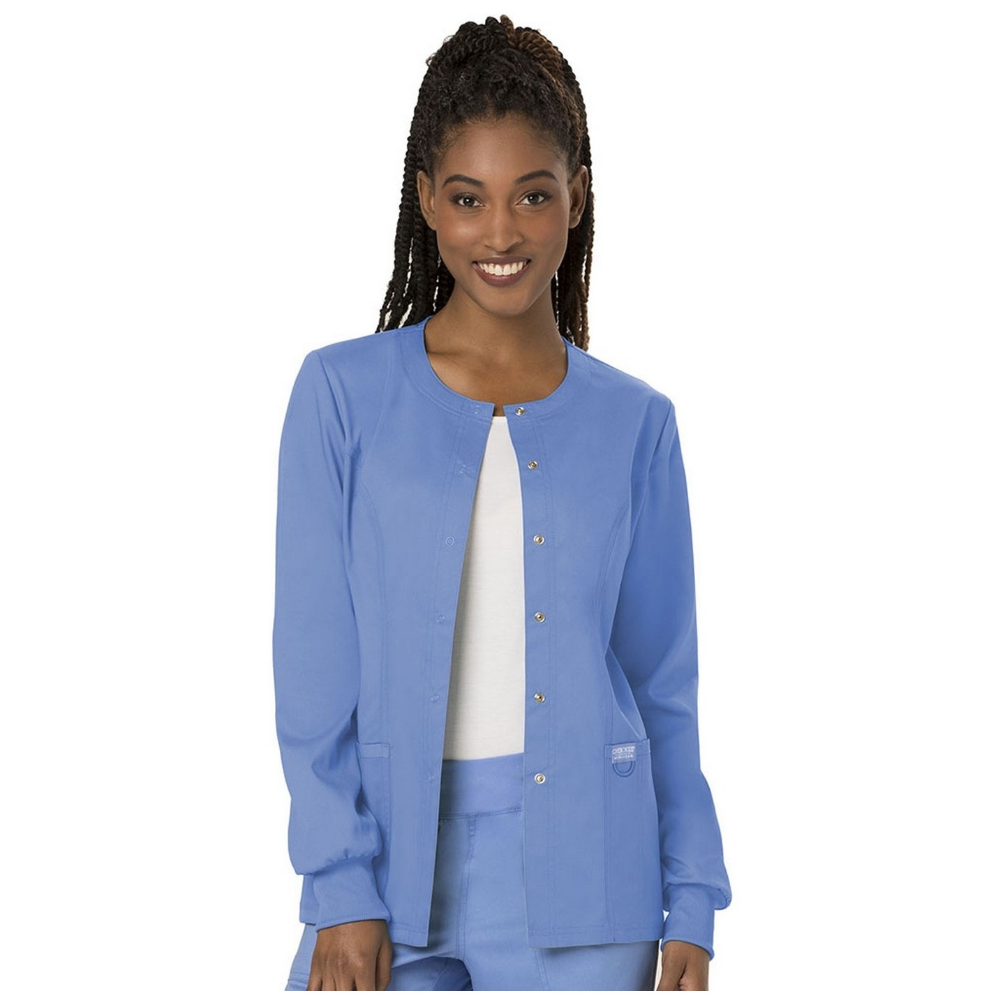 WW310 Workwear Revolution Veste a Fermature de Pression de Cherokee