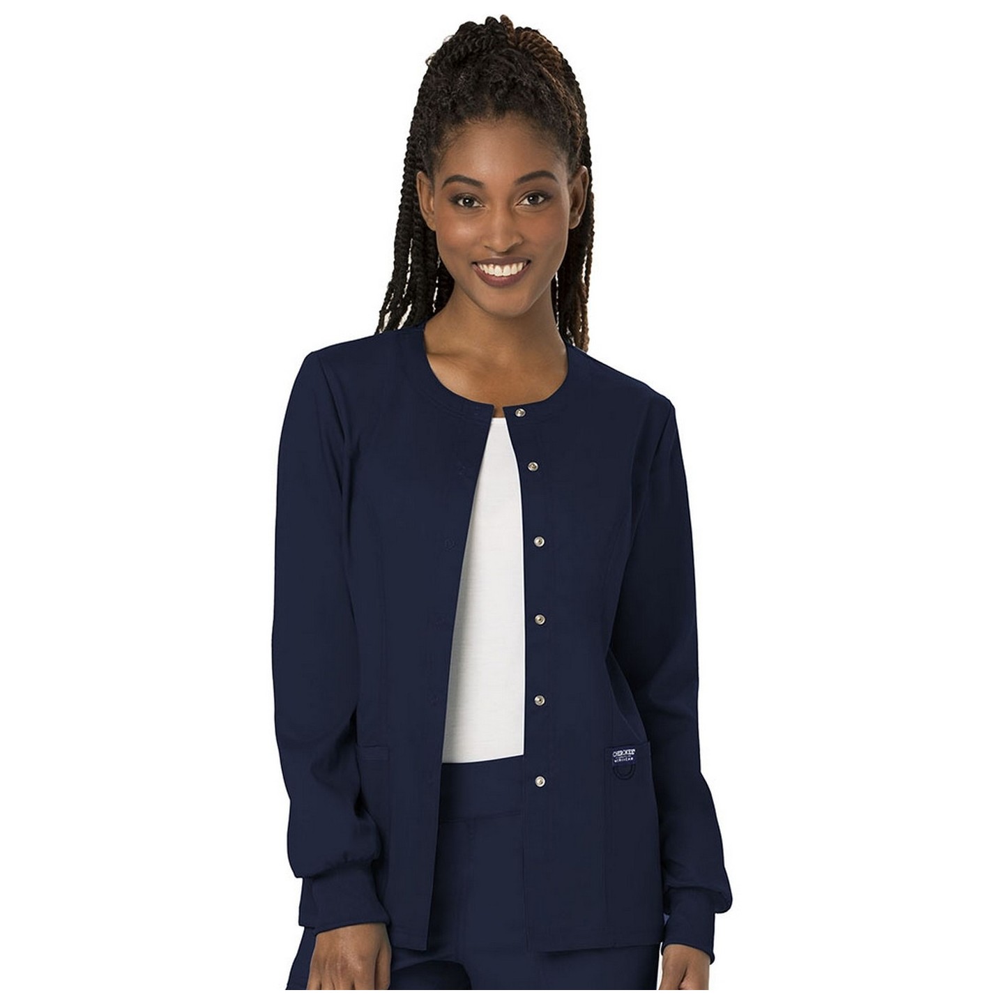 WW310 Workwear Revolution Snap Front Jacket by Cherokee