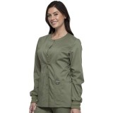 WW310 Workwear Revolution Snap Front Jacket by Cherokee