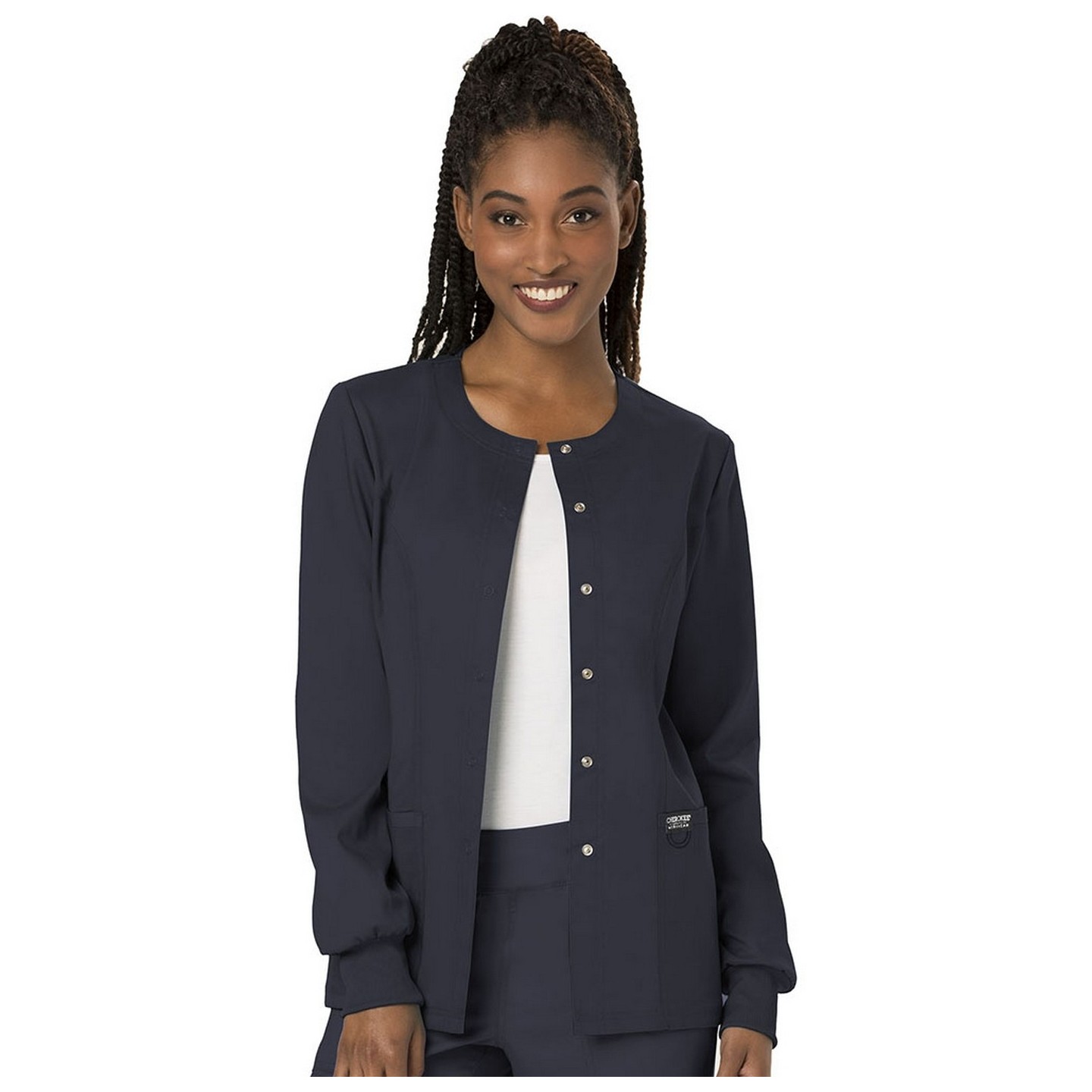 WW310 Workwear Revolution Snap Front Jacket by Cherokee