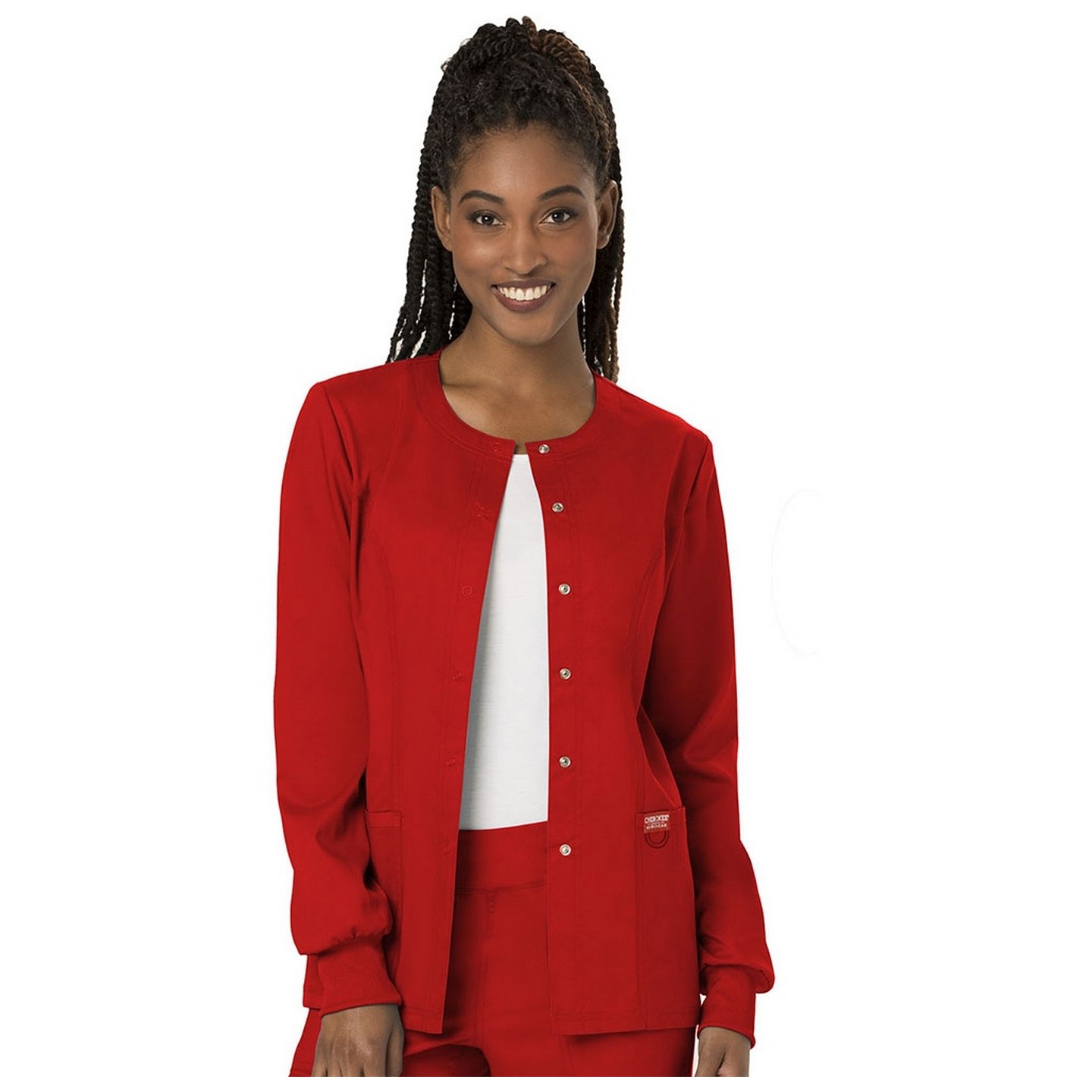 WW310 Workwear Revolution Snap Front Jacket by Cherokee