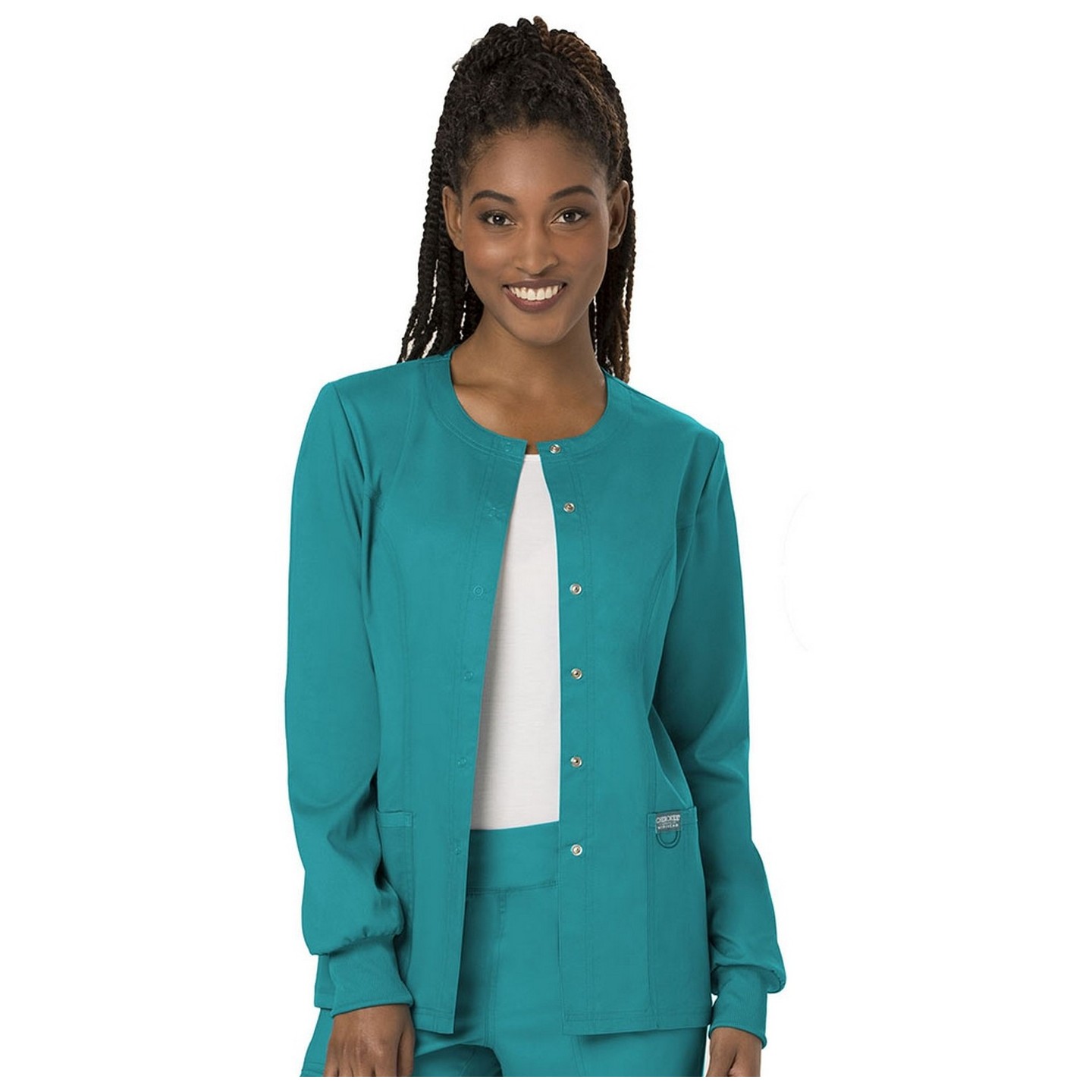 WW310 Workwear Revolution Snap Front Jacket by Cherokee