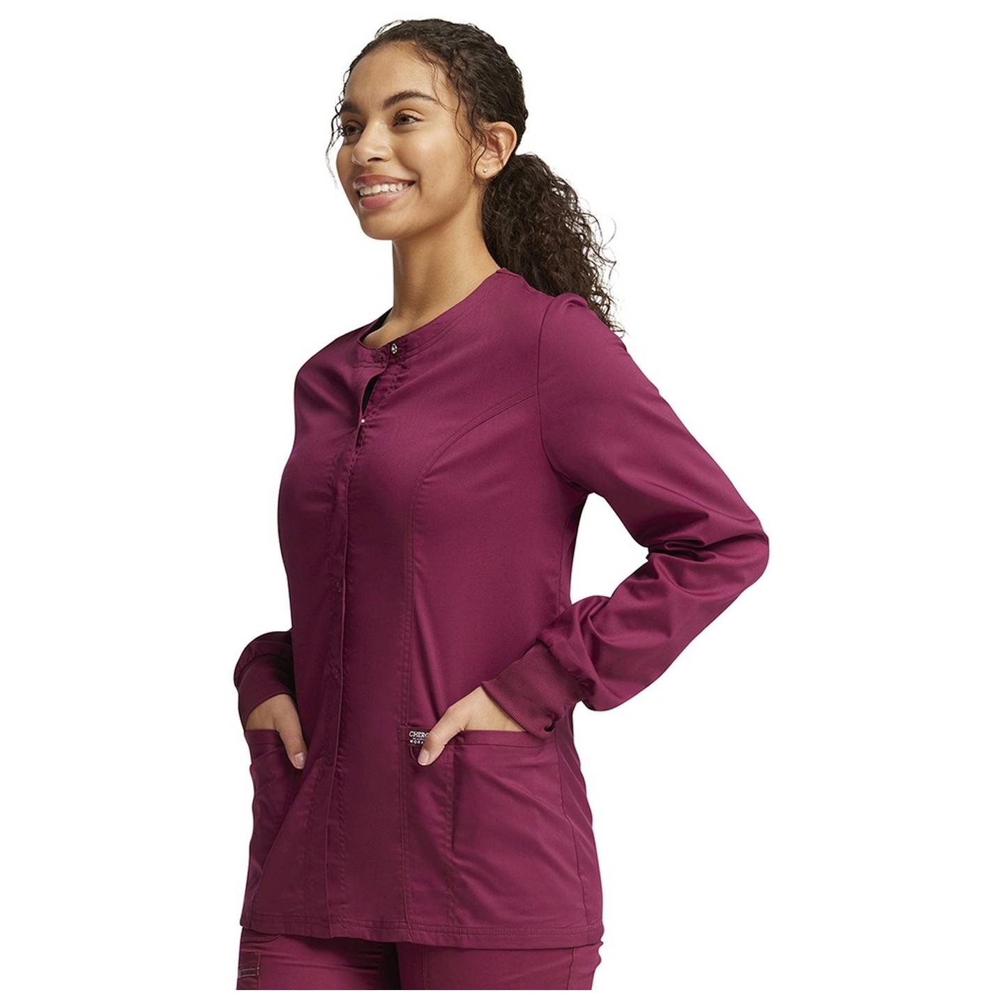 WW310 Workwear Revolution Veste a Fermature de Pression de Cherokee