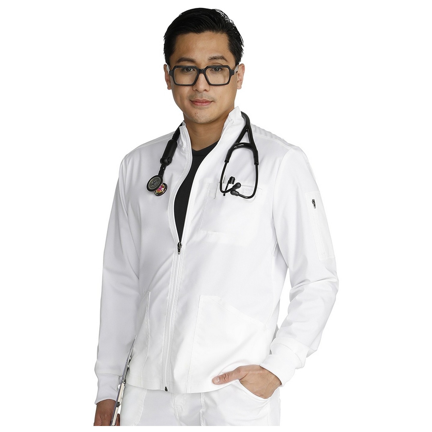 WW320 Workwear Revolution Veste d’Échauffement Zippé pour Hommes de Cherokee