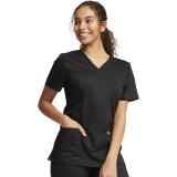 WW610 Workwear Revolution Mock Wrap Top by Cherokee