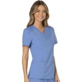 WW610 Workwear Revolution Haut à Col Faux Cache-Coeur de Cherokee