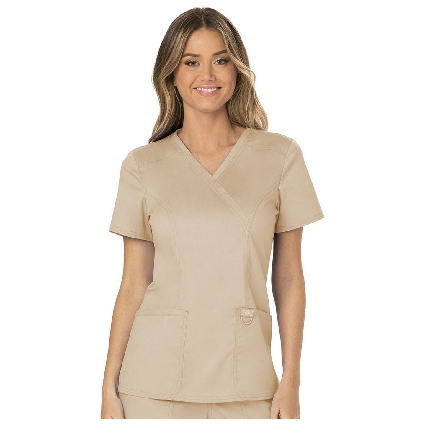 WW610 Workwear Revolution Haut à Col Faux Cache-Coeur de Cherokee