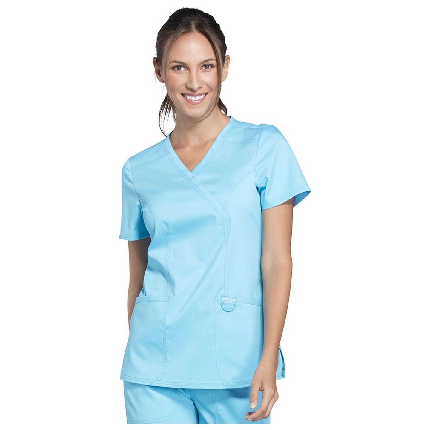 WW610 Workwear Revolution Haut à Col Faux Cache-Coeur de Cherokee