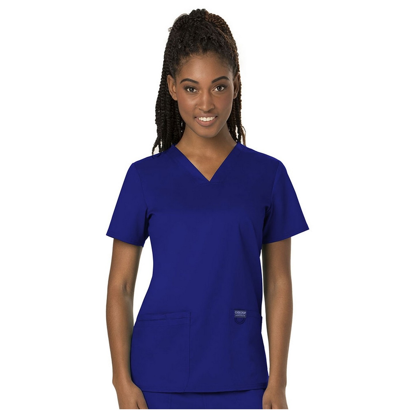 WW620 Workwear Revolution 3 Pocket V-Neck by Cherokee