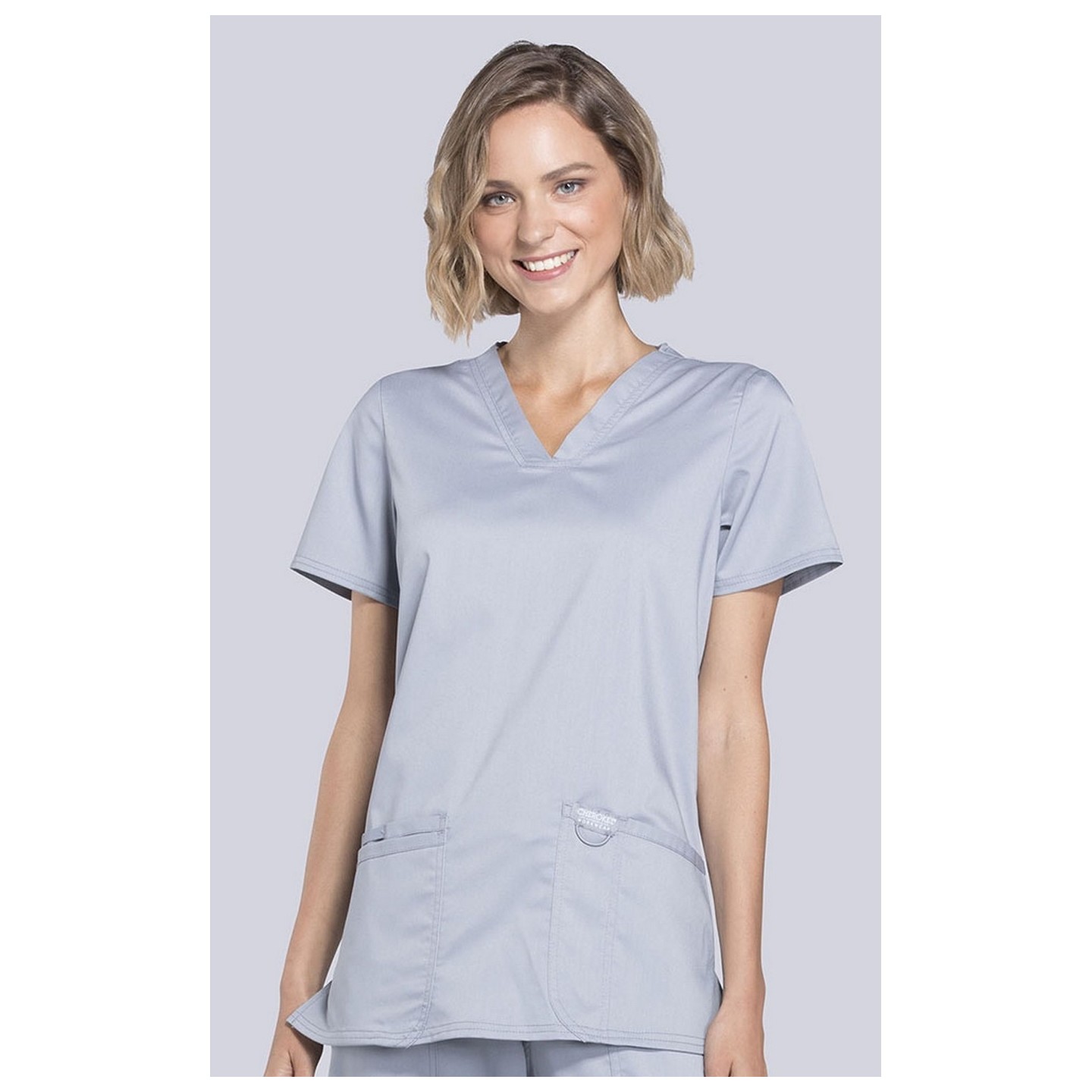 WW620 Workwear Revolution 3 Pocket V-Neck by Cherokee