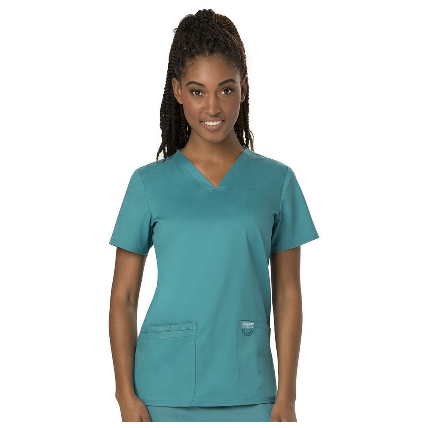 WW620 Workwear Revolution 3 Pocket V-Neck by Cherokee