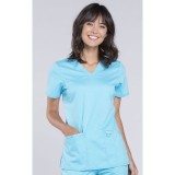 WW620 Workwear Revolution 3 Pocket V-Neck by Cherokee