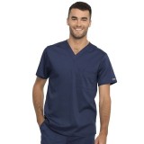 WW625 Workwear Revolution Essential Unisex V-Neck Top by Cherokee