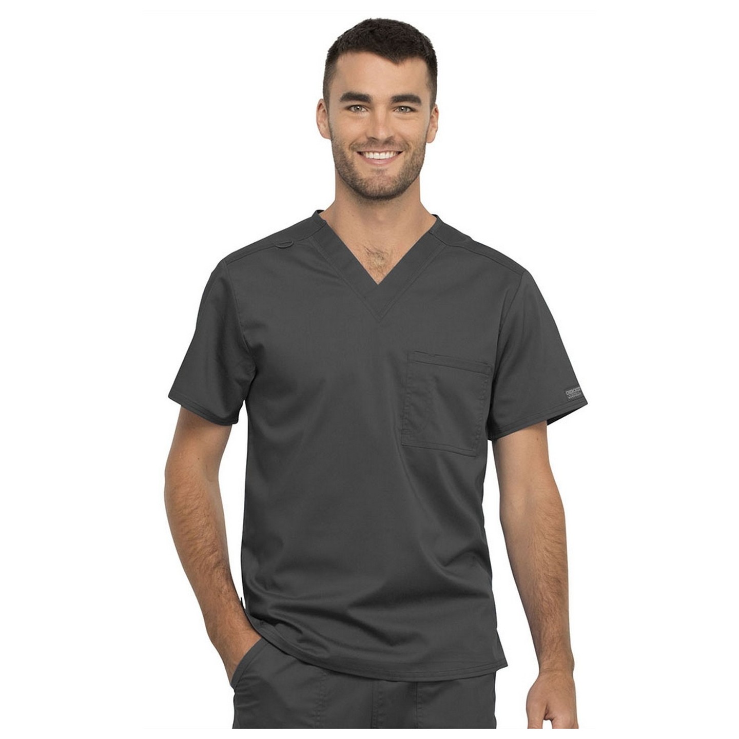 WW625 Workwear Revolution Haut Unisexe à Col en V Essential de Cherokee