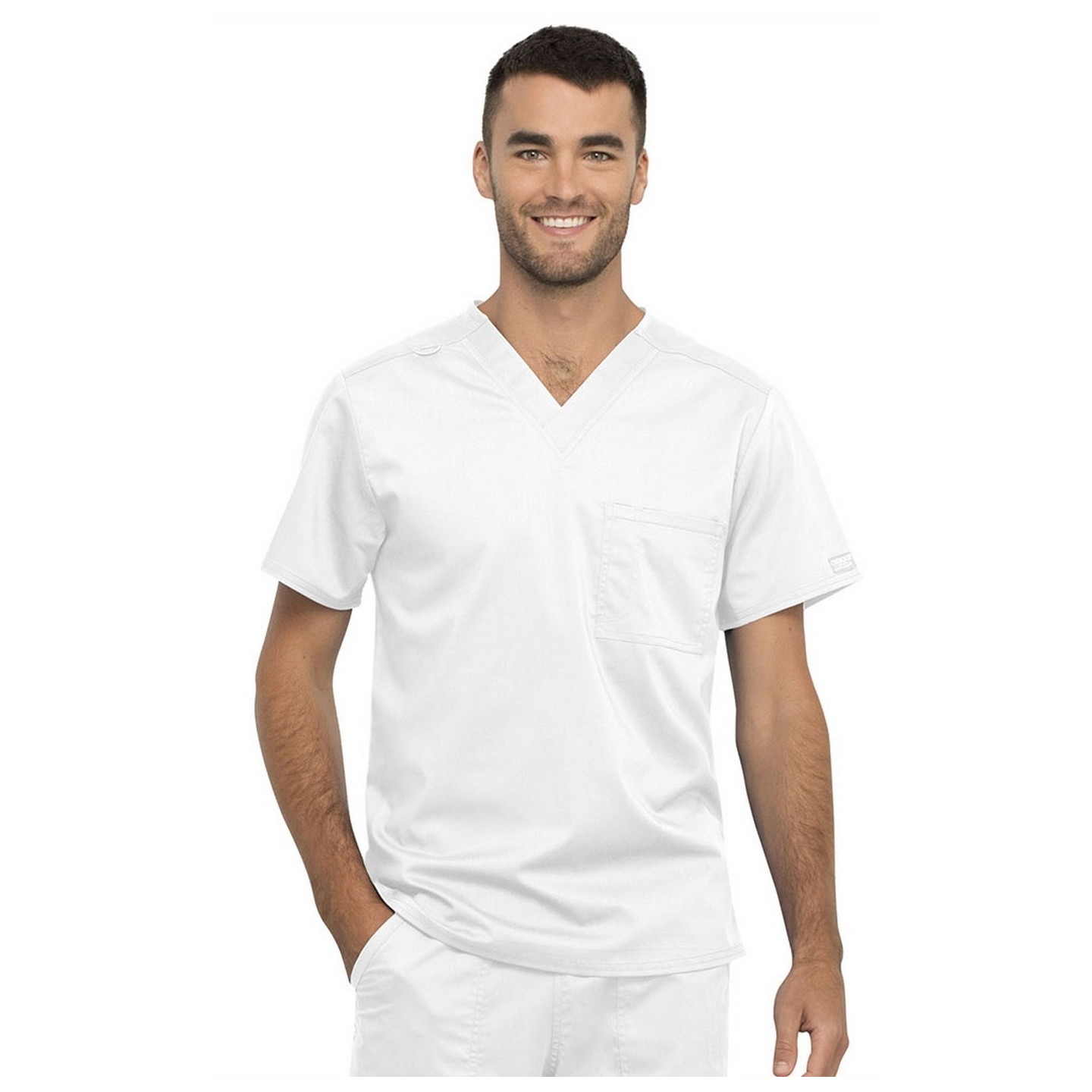 WW625 Workwear Revolution Haut Unisexe à Col en V Essential de Cherokee