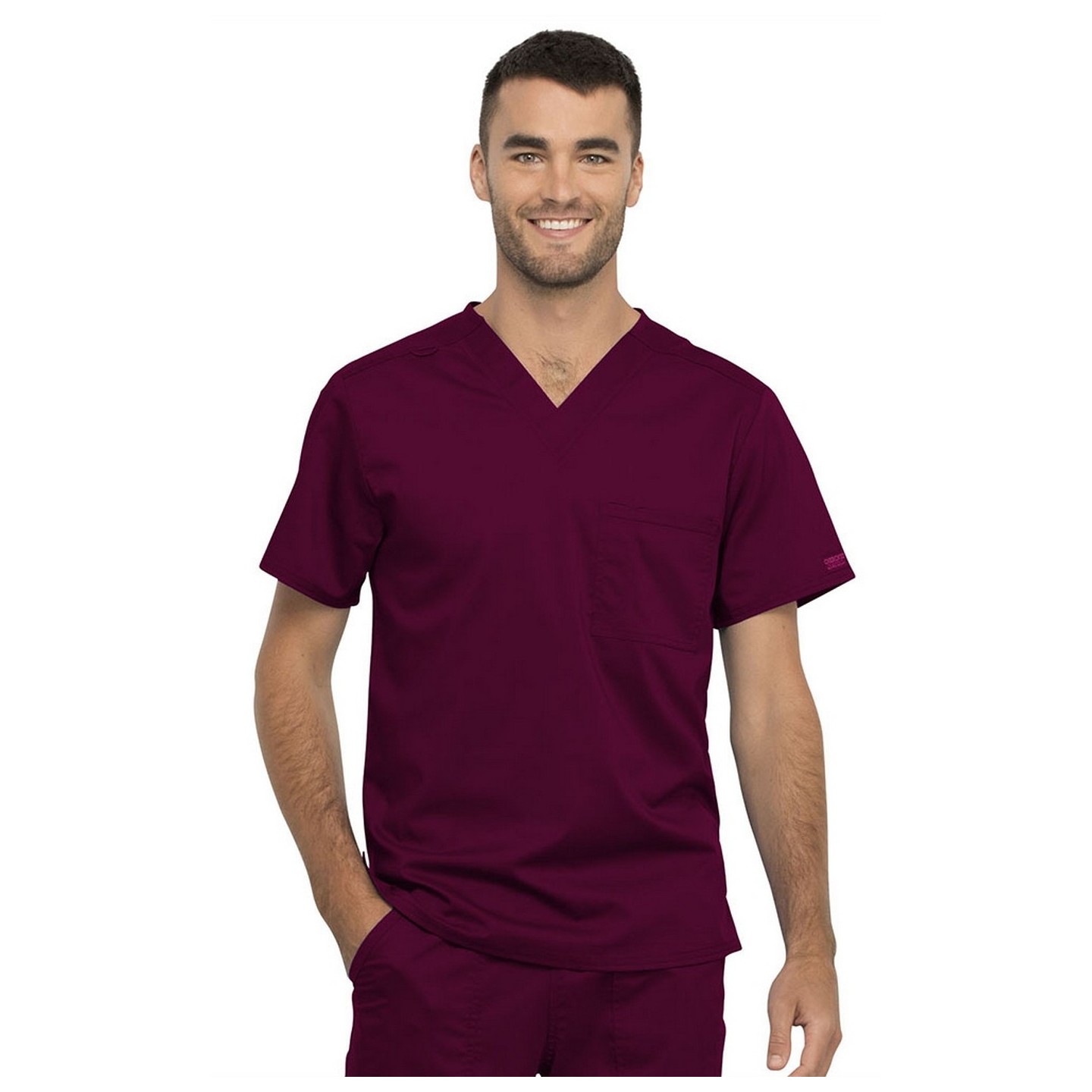 WW625 Workwear Revolution Haut Unisexe à Col en V Essential de Cherokee