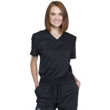 WW657 Workwear Revolution Tuckable O.R. V-Neck Top by Cherokee