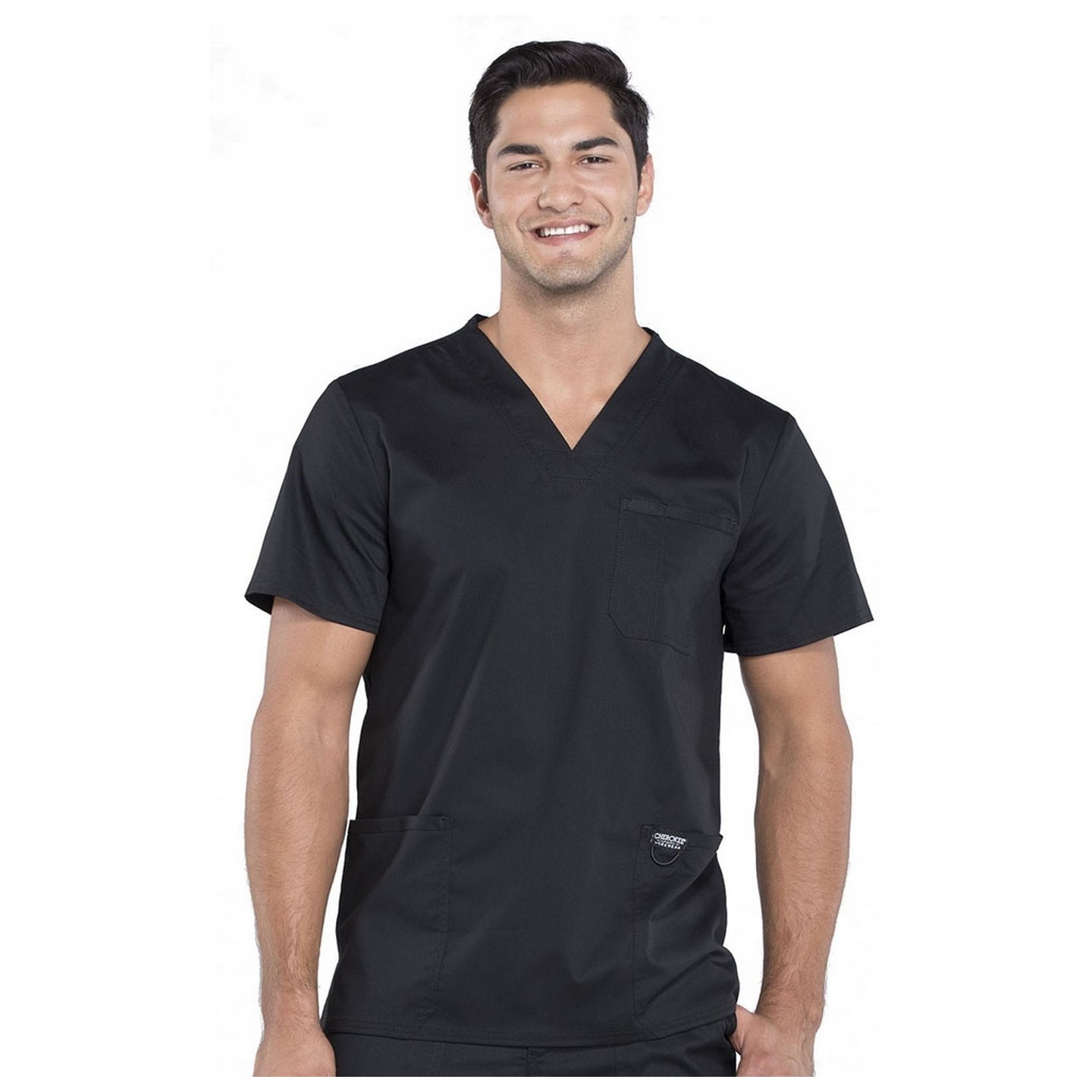 WW670 Workwear Revolution Men's 3 Pocket V-Neck Top by Cherokee