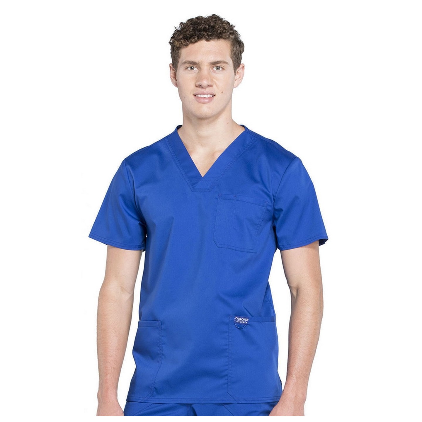 WW670 Workwear Revolution Haut a Col en V avec 3 Poches pour Hommes de Cherokee